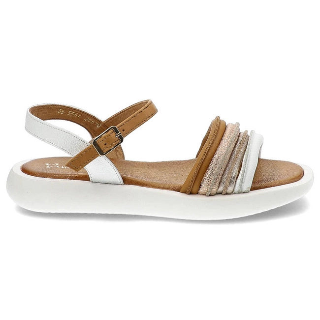 Sandále Maciejka - 05561-11/00-1 Biały