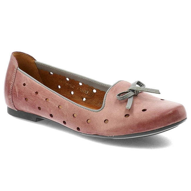 Baleríny Maciejka - 0942-15/00-8 Różowy