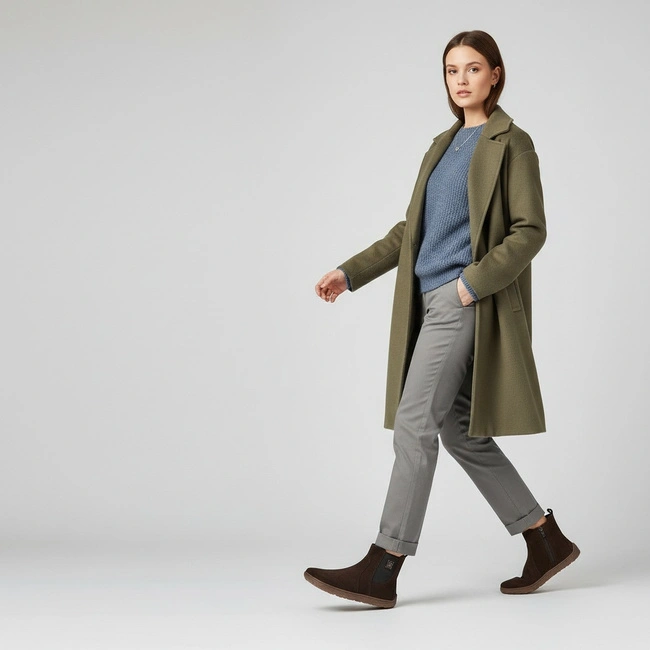 Členkové Topánky Barefoot ARMODO - 30074 W.Czekolada+Zł