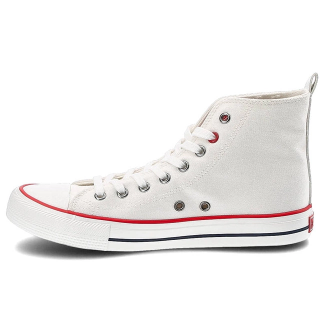 Plátenky Big Star - JJ274127 Biały/Czerwony