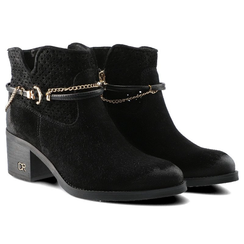 Členkové Topánky Carinii - B5502_-H20-000-000-D51 Czarny