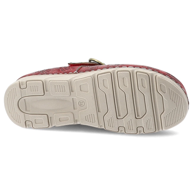 Šľapky LAURA VITA - Dorry 08 JD1819-8 Rouge