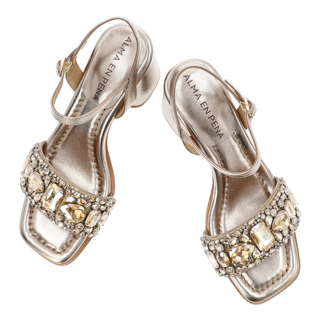 Sandále ALMA EN PENA - V250995 Diva Bronze