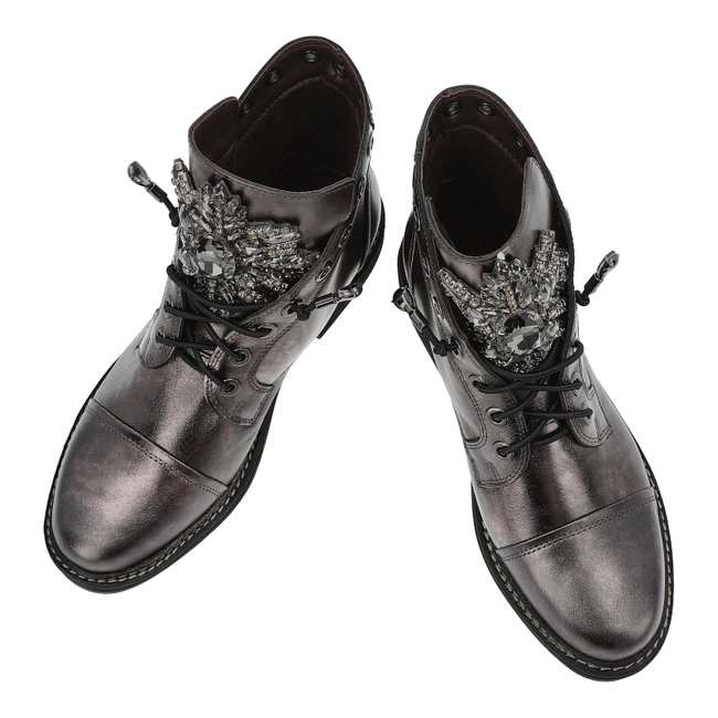 Členkové Topánky ALMA EN PENA - I251001 Kyoto Pewter