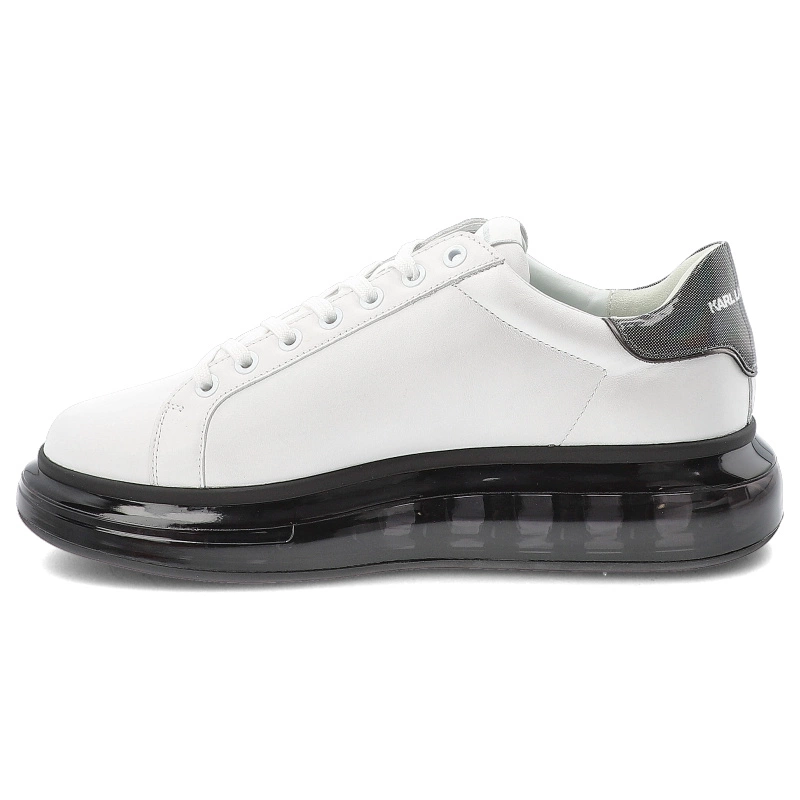 Tenisky KARL LAGERFELD - KL52625 010 White Lthr w/Black