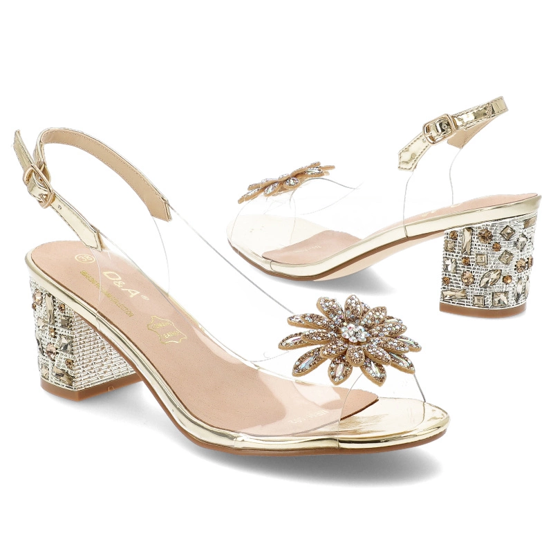 Sandále S.BARSKI - MR51-002 Gold