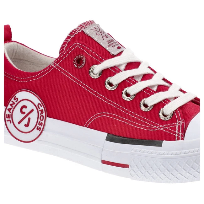Plátenky Cross Jeans - FF2R4074C Czerwony
