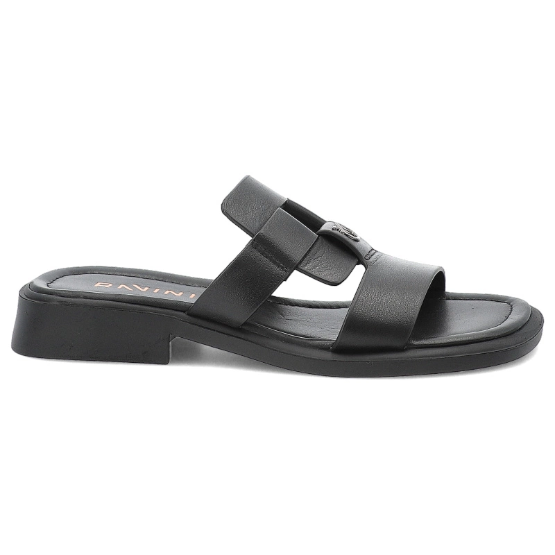 Klapki RAVINI - 149.3868 Czarny 35TSYH