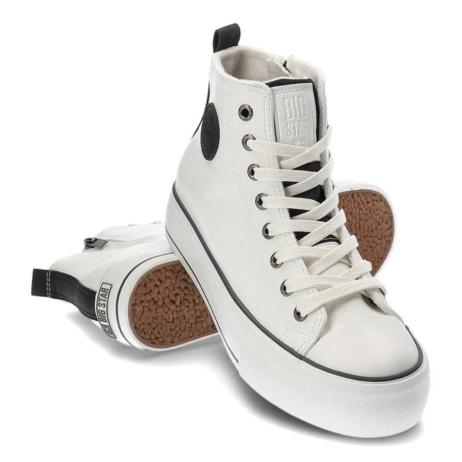 Plátenky Big Star - KK274170 Biały