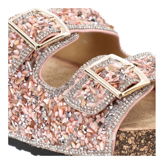 Šľapky SCA'VIOLA - L-46 Pink