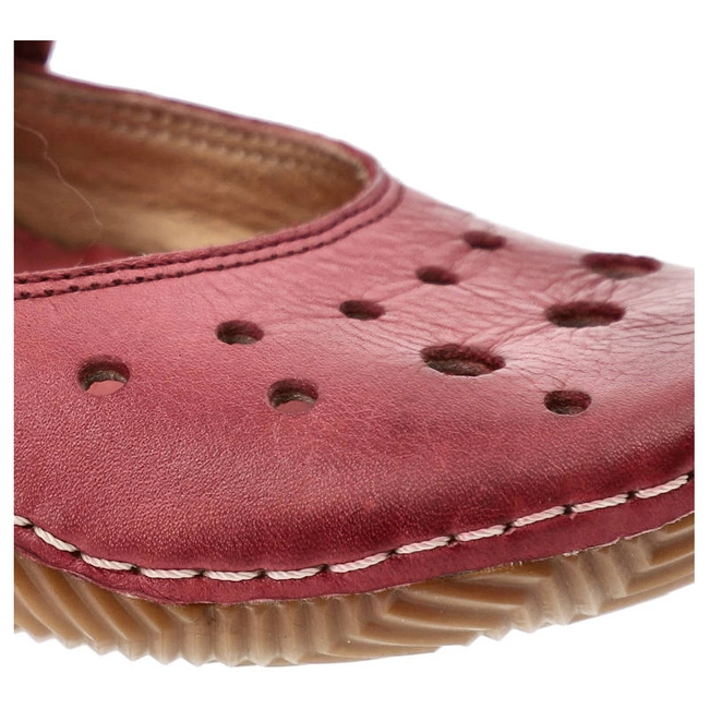 Poltopánky Maciejka - 02327 Czerwony/Bordo 02