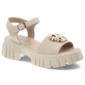 Sandále VINCEZA - 79541 BE Beżowy