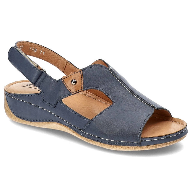 Sandále Pollonus - 5-0774-071 Niebieski+Rudy