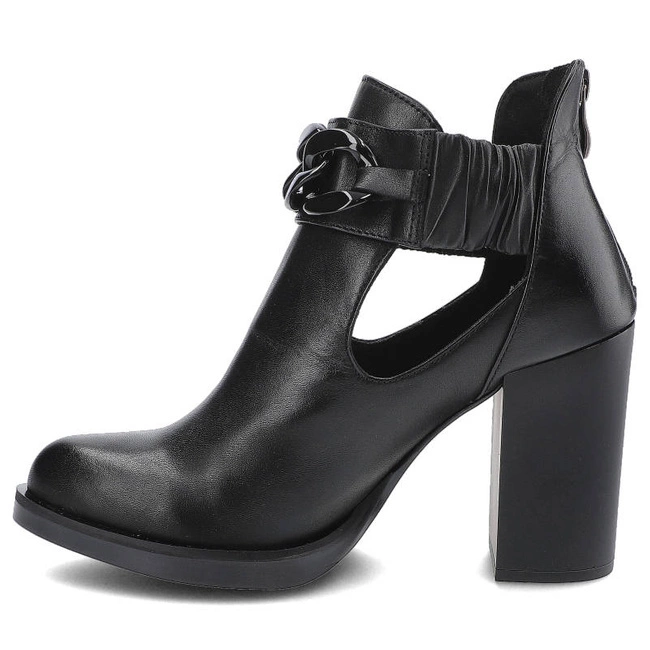 Členkové Topánky Grace - 10221 Czarny 1.214-0000/1