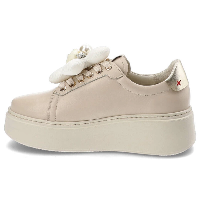 Tenisky Chebello - 4366_-157-333-PSK-S251 Beżowy Jasny