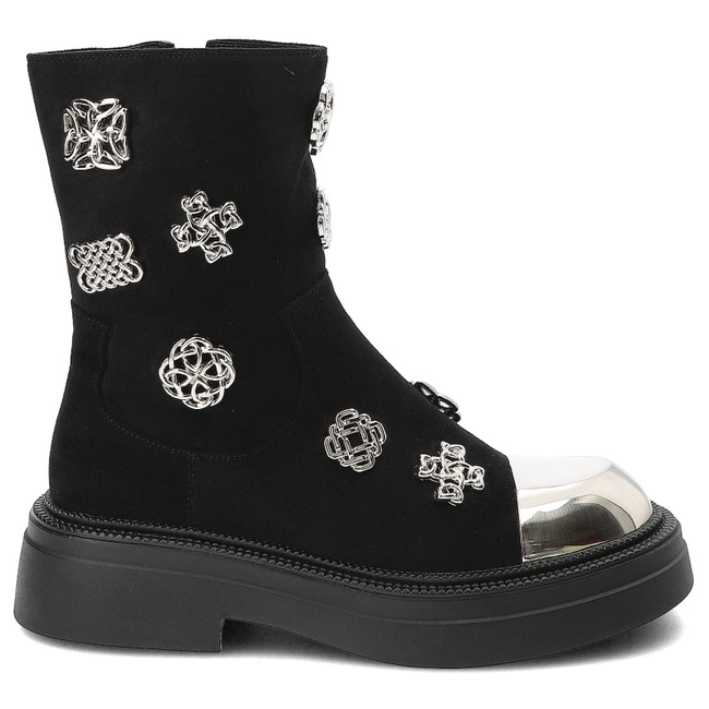 Členkové Topánky S.Barski - MR870-14 Black