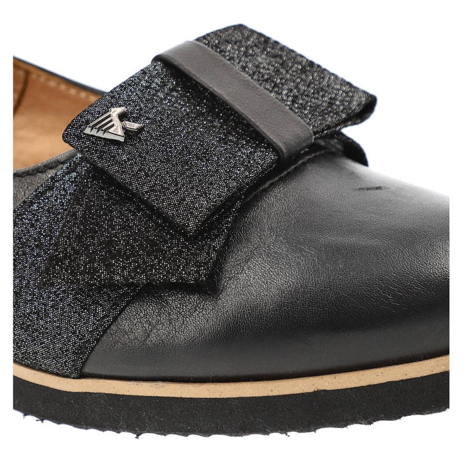 Poltopánky Karino - 2077/126-P Czarny Licowy