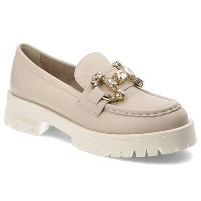 Mókazíny Chebello - 4369_-157-000-PSK-S173 Beżowy Jasny