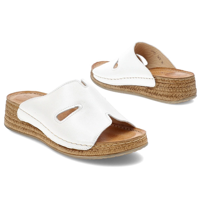 Šľapky WASAK - 0755 Perłowy