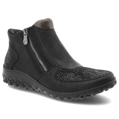 Členkové Topánky RIEKER - 59558-00 Black