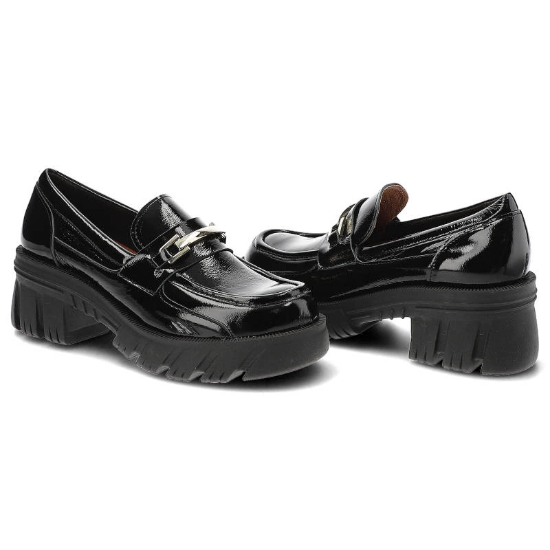 Poltopánky Lemar - 20110 Naplak czarny + zł.