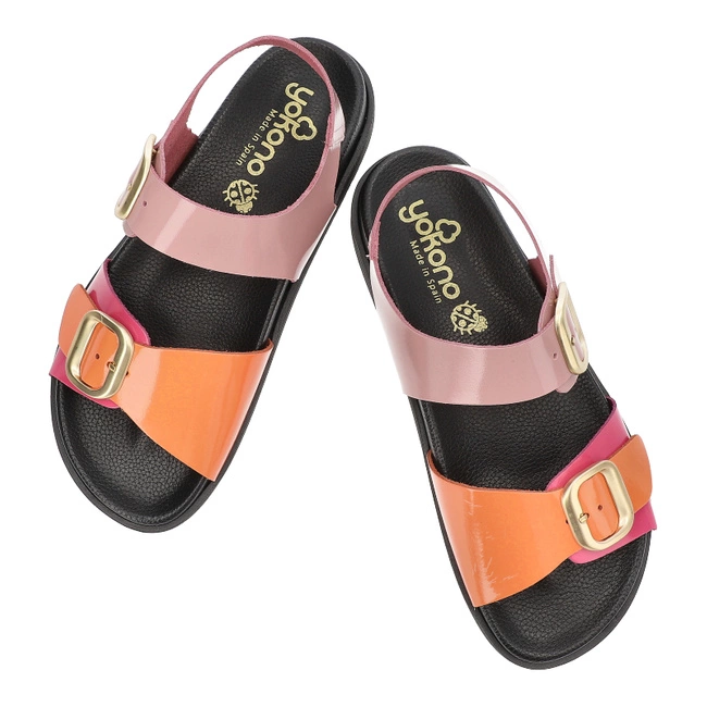 Sandále Yokono - Morena-002 Cha Multi Fucsia