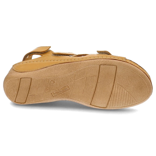 Sandále Pollonus - 5-0773-044 Żółty