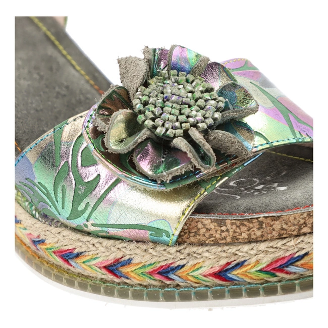 Sandále LAURA VITA - Hacdeo 09 SL14598-9F Olive