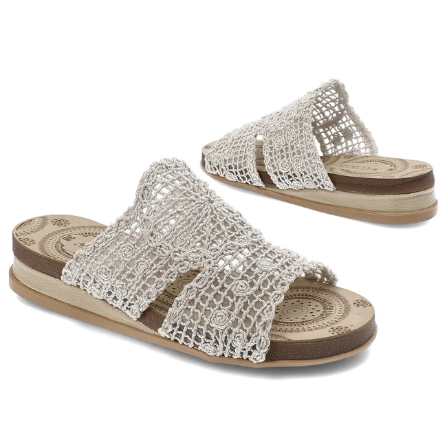 Šľapky Artiker - 50C2428 Beige