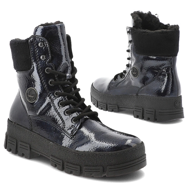 Členkové Topánky RIEKER - Y0220-14 Blue