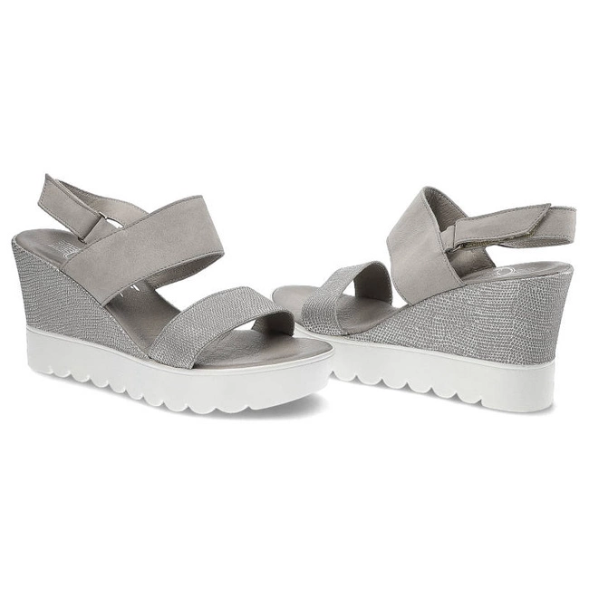 Sandále Lemar - 40001 N.Szary/Roma Szary