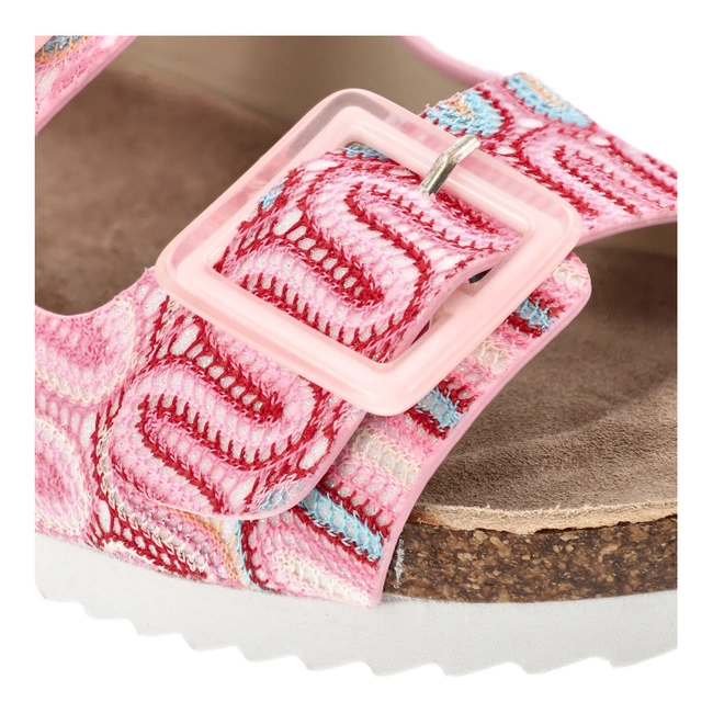 Šľapky S.BARSKI - RB51-006 Pink