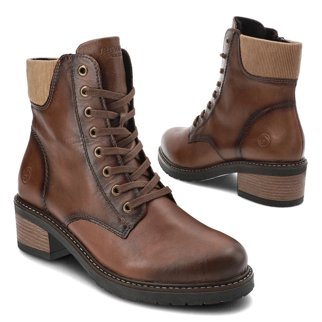 Členkové Topánky Remonte - D1A70-22 Brown