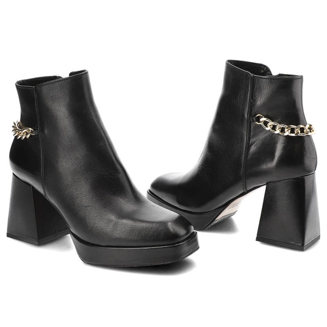 Členkové Topánky Simen - 5645A Czarny