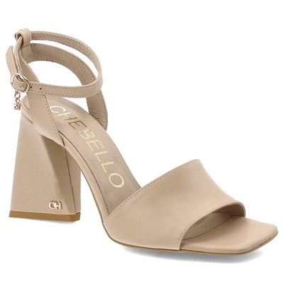 Sandále CHEBELLO - 3091_-308-000-PSK-S135 Beżowy