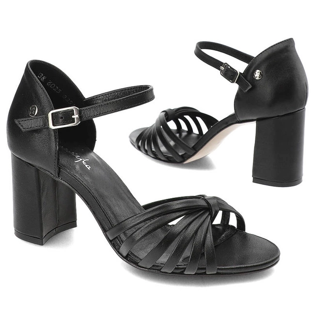 Sandále Maciejka - 06025-01/00-1 Czarny