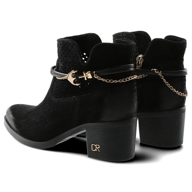 Členkové Topánky Carinii - B5502_-H20-000-000-D51 Czarny