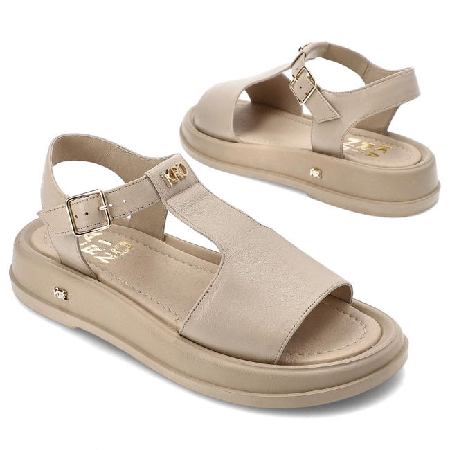 Sandále Karino - 5123/001-P Beż/Lico