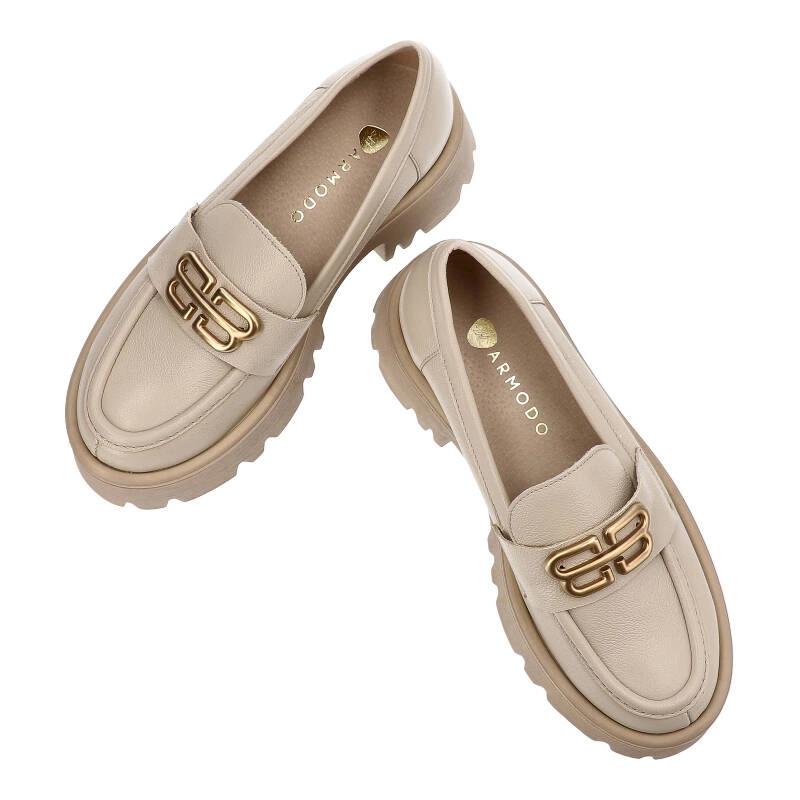 Poltopánky Armodo - 20164 V.Taupe + Złoto