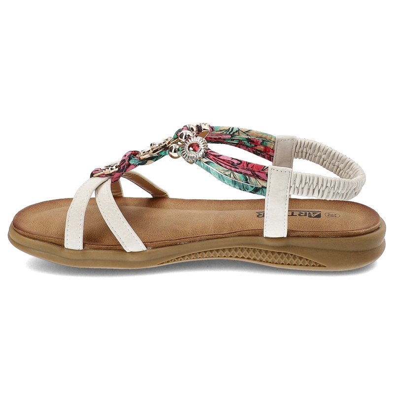 Sandále Artiker - 54C1325 Multi Biały