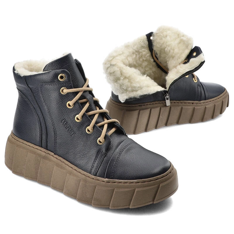 Členkové Topánky Armodo - 1178 Granat K8