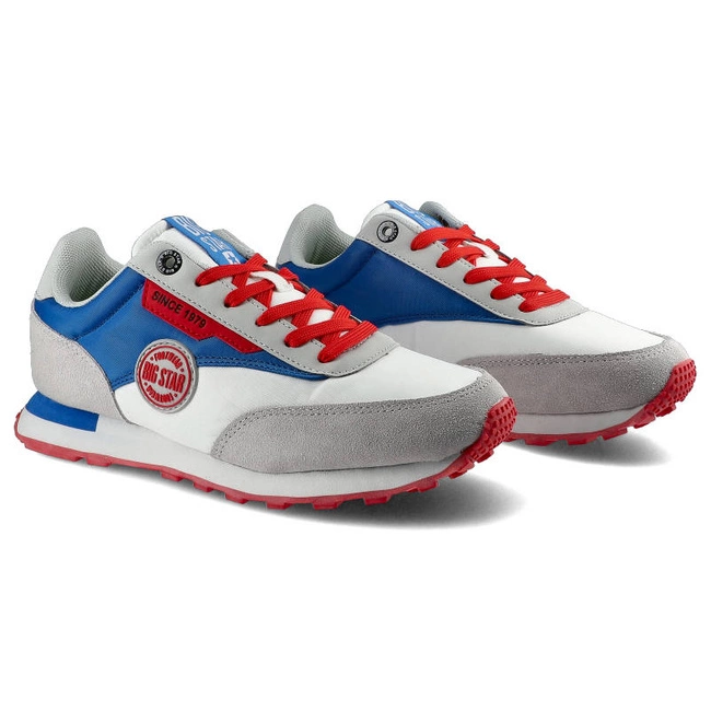 Tenisky Big Star - HH274526 Biały/Niebieski