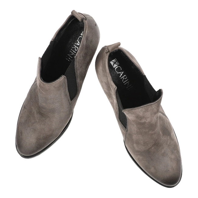 Členkové Topánky Carinii - B3340_G65-000-PSK-B77 Szary