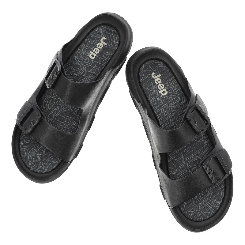 Šľapky JEEP - Daytona JM51131A 062 Black