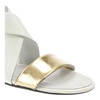 Sandále Carinii - B2197_-B03-B15-000-891 Nappa Brasile Bianco / Lustro Złoto