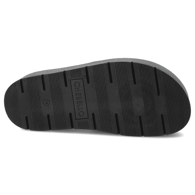 Šľapky CHEBELLO - 4600_-034-000-PSK-S370 Czarny