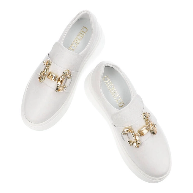 Tenisky Chebello - 4320_-154-000-PSK-S251 Biały