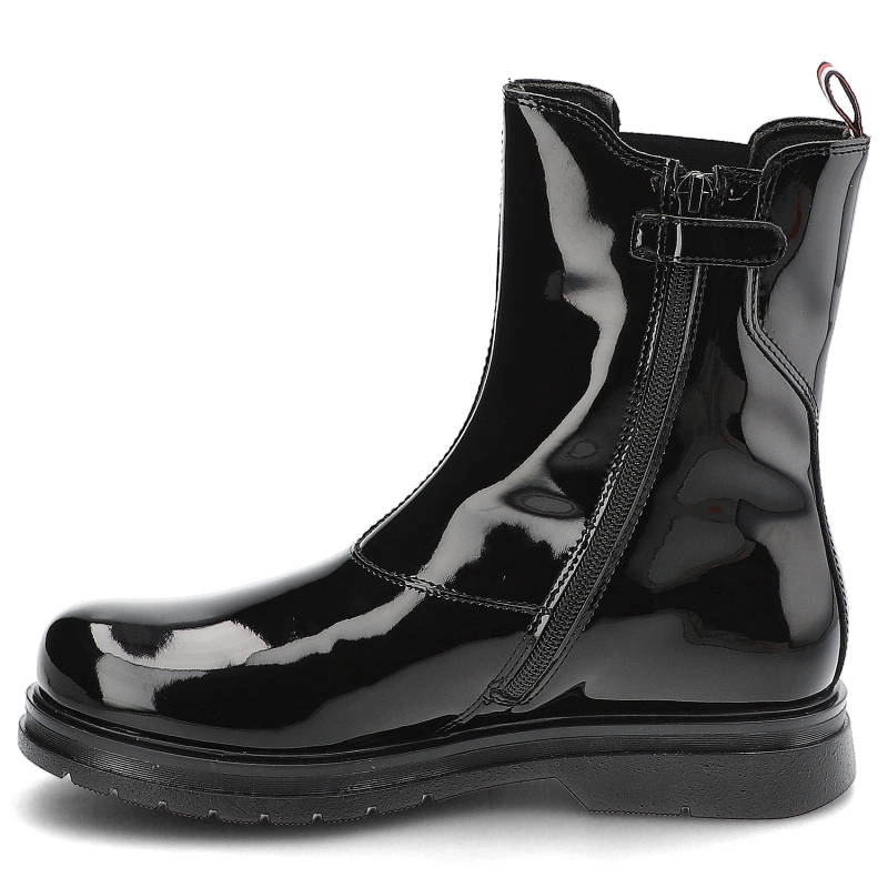 Členkové Topánky Tommy Hilfiger - T4A5-32408-0775999-Chelsea Boot Black 999