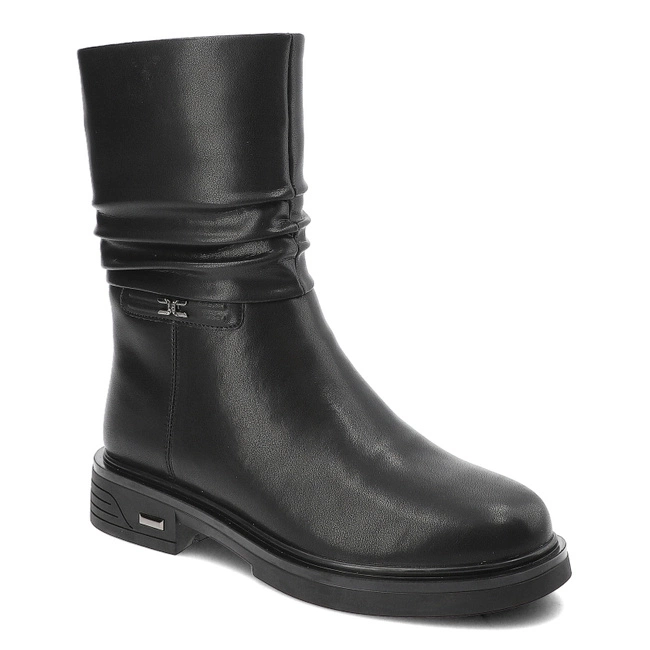 Čižmy Cambell - 24-58303BK Czarny