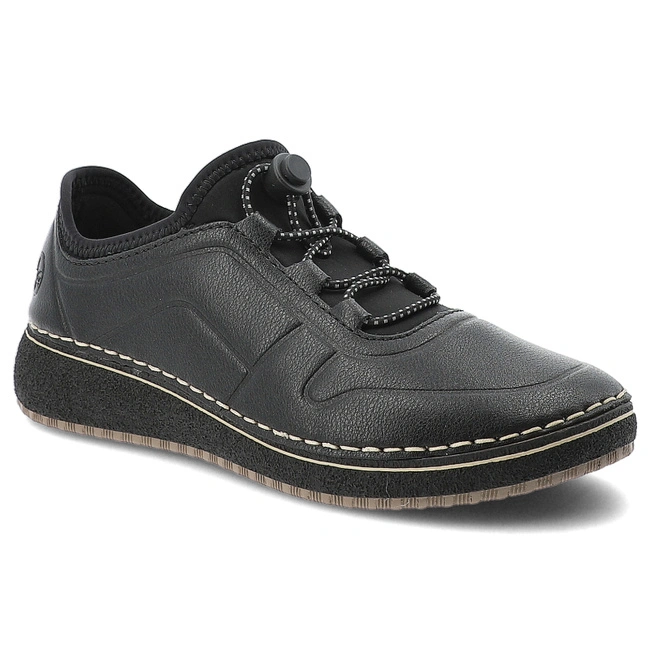 Poltopánky RIEKER - 50960-00 Black